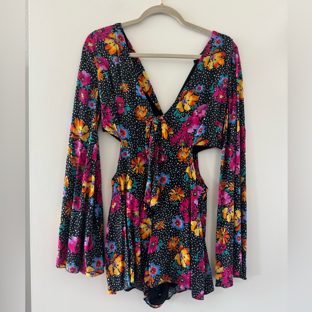 MAJORELLE Multicolor Floral Romper